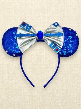 R2-D2 Star Wars Droid Minnie Ears | Disney-Inspired Mouse Ears